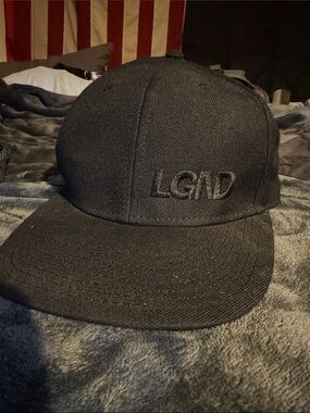 OTTO Black Cap with Red Logo